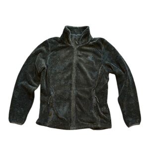 Olive North face zip up